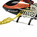 Rechargeable Alloy 3-CH Iphone / Ipad / Ipod Remote Control R/C Helicopter w/ Gyroscope - Orange