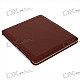 Thin Brown Leather Cigarette Case (Holds 10)