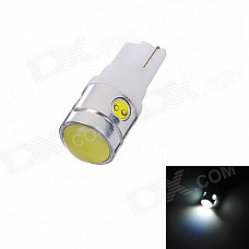 T10 5W 400lm 4-LED White Light Car Indicator Lamp