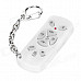 Ultra-Fast Auto Code Search Universal Mini TV Remote Keychain with LED Flashlight