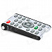 3-in-1 Wireless Infrared Remote Controller + Laser Pointer + USB Receiver for PC / Tablets - Black