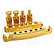 Tune-O-Matic Bridge & Studs Set for LP Electric Guitar - Golden