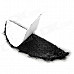 Costume Party Cosplay Artificial Mustache Beards - Black + Brown + White + Grey (12 PCS)