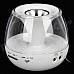 Fragrance Lamp Mini Speaker w/ FM Radio / Aroma Heater - White (3 x AAA / DC 5V)