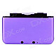 Protective Aluminum Box Case Cover for Nintendo 3DS LL - Purple