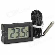 Digital Compact LCD Thermometer with Outdoors Remote Sensor