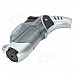 Windproof Butane Gas Jet Lighter Torch - Silver + Black