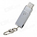 SSK SFD010 Stainless Steel USB 2.0 Flash Drive - Silver (32GB)