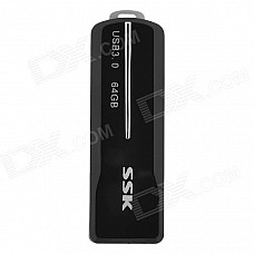 SSK SFD201 Flexible USB 3.0 Flash Drive - Black (64GB)