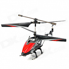 Plastic 3-CH IR Remote Controlled R/C Helicopter w/ Gyro / HD Video Camera / SD Card - Black + Red