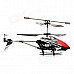 Plastic 3-CH IR Remote Controlled R/C Helicopter w/ Gyro / HD Video Camera / SD Card - Black + Red