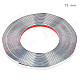 Bodywork PVC Decoration Strip for Car - Silver (15m-Length / 15mm-Width)