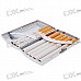 Stainless Steel Cigarette Case (Holds 10)