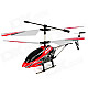 Rechargeable 3.5-CH IR Remote Controlled R/C Helicopter w/ Gyro - Red + Black + White