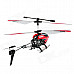 Rechargeable 3.5-CH IR Remote Controlled R/C Helicopter w/ Gyro - Red + Black + White