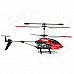 Rechargeable 3.5-CH IR Remote Controlled R/C Helicopter w/ Gyro - Red + Black + White