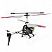 Rechargeable 3.5-CH IR Remote Controlled R/C Helicopter w/ Gyro - Yellow + Black + White