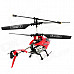 Mini 2.5-CH IR Remote Controlled R/C Helicopter - Red + Black + Silver