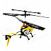 Mini 2.5-CH IR Remote Controlled R/C Helicopter - Yellow + Black + Silver