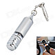 Car Anti-Static / Static Electricity Discharger Keychain - Silver