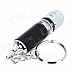 Car Anti-Static / Static Electricity Discharger Keychain - Black