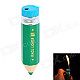 Creative Crayon Style Butane Gas Lighter - Green