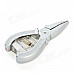 Needle-Nose Pliers Style Butane Gas Lighter - Silver