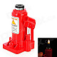 Hydraulic Bottle Lifting Jack Style Butane Gas Lighter - Red