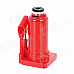 Hydraulic Bottle Lifting Jack Style Butane Gas Lighter - Red