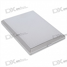 Elegant Stainless Steel Cigarette Case (Holds 20)