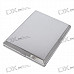 Elegant Stainless Steel Cigarette Case (Holds 20)