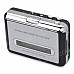 BFQ-02 USB Cassette Capture - Silver + Black (2 x AA)