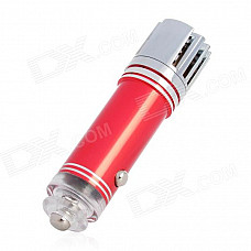 Compact Impulse Anion Oxygen Bar Car Air Freshener - Red (12V)