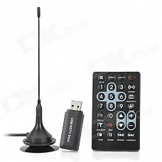 TV0926 ISDB-T Digital TV USB 2.0 Dongle Stick - Black