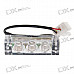 Police Style Car 12V 12-LED Red/Blue Stroboscopic Light with 3-Mode Controller