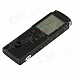 T-60 1.6" LCD Digital Voice Recorder + MP3 Player Kit - Black (4GB)