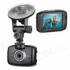 Waterproof 2.0" Resistive Touch Screen 1.3 MP Sport Digital Camera / Car DVR Camcorder - Silver