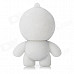 07 Cartoon Mummy Style USB 2.0 Flash Drive - White (8GB)