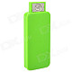 USB Rechargeable Electronic Cigarette Lighter - Green