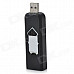 USB Rechargeable Electronic Cigarette Lighter - Black