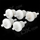Universal Motorcycle Fuel Filter Cup - White (5 PCS)
