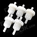 Universal Motorcycle Fuel Filter Cup - White (5 PCS)