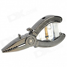 Needle-Nose Pliers Style Butane Lighter - Grey