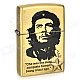 Che Guevara Pattern Kerosene Oil Lighter - Bronze (Type C)