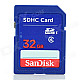 SanDisk SDB-32GB SDHC Memory Card - Blue + Red (32GB / Class 4)