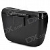 Car Gadget Garbage Box Storage w/ Clip - Black