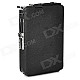 Automatic Cigarette Case Style Windproof Iron Butane Gas Lighter - Black