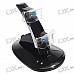 GTcoupe Stylish USB Powered Dual Wireless Controller Charger for PS3