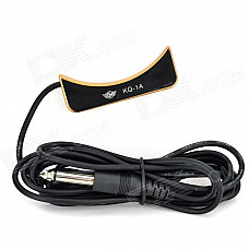 William KQ-1A(WSKQ-1A) Universal Musical Instrument Pickup - Black (6.3mm Plug / 285cm-Cable)