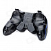 Dualshock Wireless Bluetooth V3.0 Controller for Sony PS3 PlayStation 3 - Black + Blue